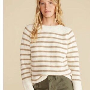 Amour Vert Layla Organic Cotton Sweater Size Large